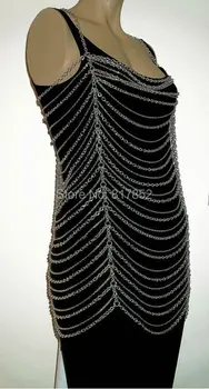 FREE SHIPPING New BY476 Women Silver Chains Layers Longer Full Clothing Chains Jewelry 2 Colors
FREE SHIPPING New BY476 Women Silver Chains Layers Longer Full Clothing Chains Jewelry 2 Colors