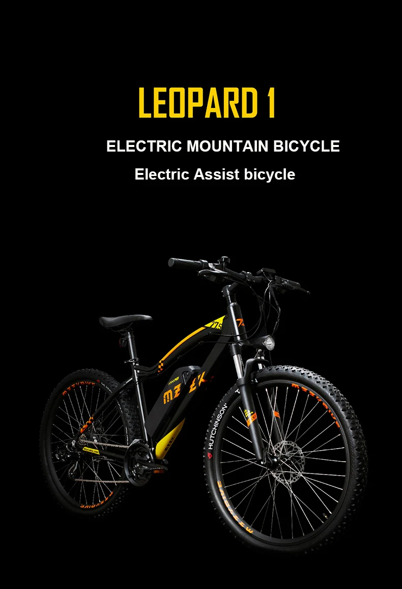 Best 26/27.5inch electric mountian bicycle 400W high speed motor 48V lithium battery Electric mountain bike 21speed EMTB 0