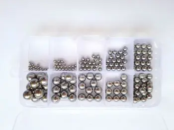 160pcs G10 Level Stainless Steel Bearings Ball Wire Rod Screw Assortment Set Free Shipping
160pcs G10 Level Stainless Steel Bearings Ball Wire Rod Screw Assortment Set Free Shipping
