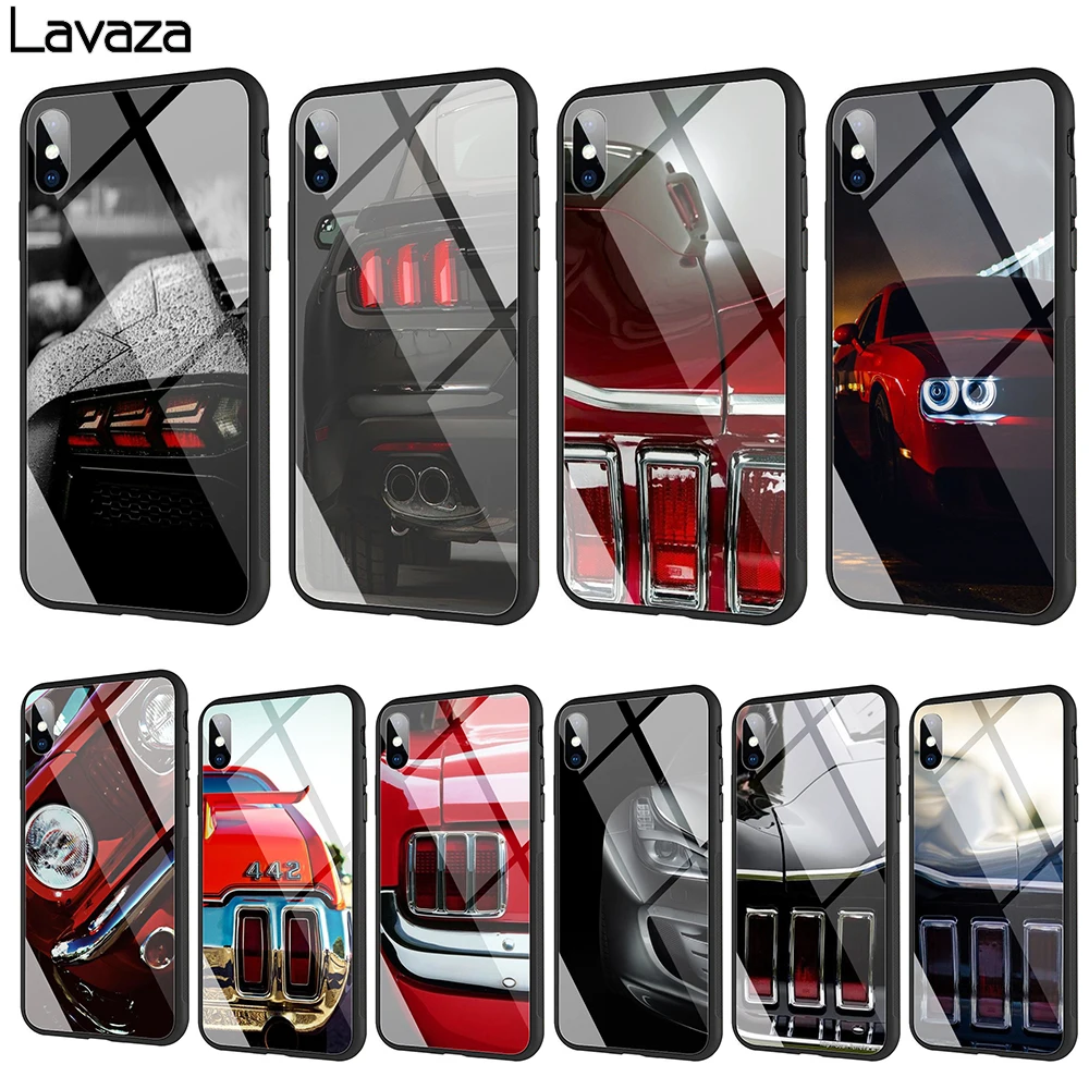 Lavaza CLASSIC MUSTANG TAIL LIGHTS Tempered glass TPU Case for iPhone XS Max XR X 8 7 6 6S Plus 5 5S SE
Lavaza CLASSIC MUSTANG TAIL LIGHTS Tempered glass TPU Case for iPhone XS Max XR X 8 7 6 6S Plus 5 5S SE