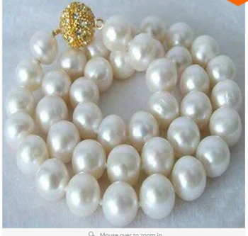 Beautiful!11-12MM White Fresh water Pearl Necklace AAA+ Factory Wholesale price Women Gift word fine Jewelry
Beautiful!11-12MM White Fresh water Pearl Necklace AAA+ Factory Wholesale price Women Gift word fine Jewelry