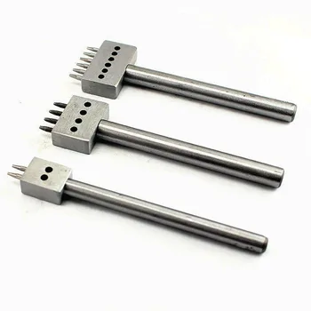 4mm Leather Hole Punches Leather Spacing Hole Tool Leather Craft 1mm Hole Diameter Punch Tools Drilling Tool 2/4/6 Prong
4mm Leather Hole Punches Leather Spacing Hole Tool Leather Craft 1mm Hole Diameter Punch Tools Drilling Tool 2/4/6 Prong