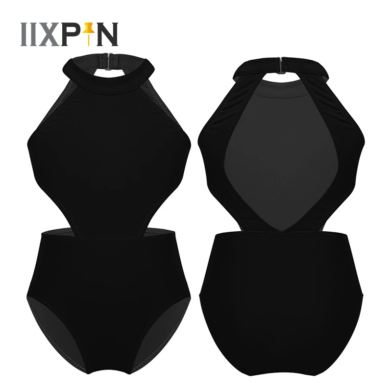 IIXPIN Kids Girls Ballet Dance Costume Sleeveless Halter Cutouts on Waist Backless Ballet Gymnastics Leotard Jumpsuit Dancewear
IIXPIN Kids Girls Ballet Dance Costume Sleeveless Halter Cutouts on Waist Backless Ballet Gymnastics Leotard Jumpsuit Dancewear