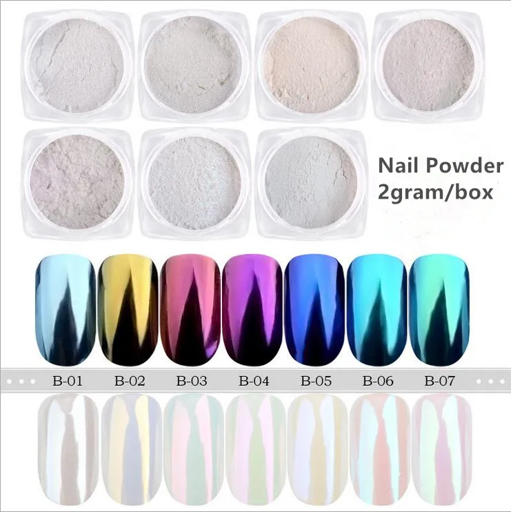 7 Colors 2g/box Nail Mirror Effect Rainbow Glitter Chrome Pigment Shell Powder Nail Art Accessories Fairy Dust Glitter
7 Colors 2g/box Nail Mirror Effect Rainbow Glitter Chrome Pigment Shell Powder Nail Art Accessories Fairy Dust Glitter