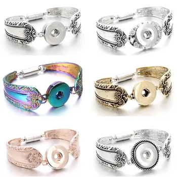Snap Button Jewelry Bracelet Bohemian Vintage Magnet Metal Snap Button Bracelet Watches Pulseras Women Jewelry 18mm Snap Jewelry
Snap Button Jewelry Bracelet Bohemian Vintage Magnet Metal Snap Button Bracelet Watches Pulseras Women Jewelry 18mm Snap Jewelry