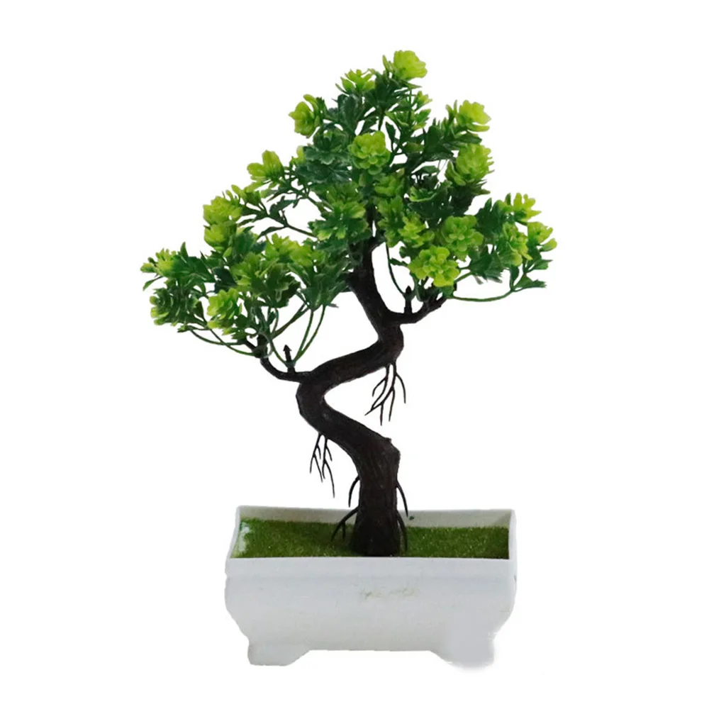 2019 Artificial Plants Bonsai Plastic Simulation Tree Desktop Pot Decorative Fake Flowers Leaves Garden Plant Decor
2019 Artificial Plants Bonsai Plastic Simulation Tree Desktop Pot Decorative Fake Flowers Leaves Garden Plant Decor