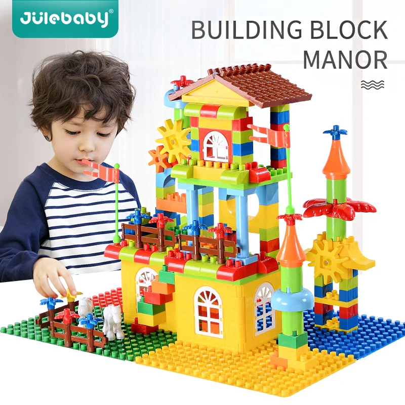 design building blocks toys construction set for children boys kids Compatible with legoing Duplo brick educational palace model
design building blocks toys construction set for children boys kids Compatible with legoing Duplo brick educational palace model