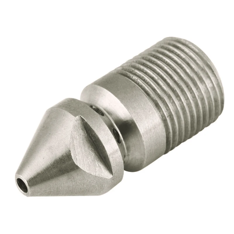 Dredging Nozzle Sewage Pipes 1 Front Hole 8 Rear Holes 0.5mm-1.2mm Head Hose 3/8BSP Male Steel Brass Rustproof
Dredging Nozzle Sewage Pipes 1 Front Hole 8 Rear Holes 0.5mm-1.2mm Head Hose 3/8BSP Male Steel Brass Rustproof