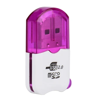 High Speed Mini USB 2.0 Micro TF T-Flash Memory Card Reader Adapter Support USB version Micro SD 1.1/2.0 and Micro SDHC 2.0 A30
High Speed Mini USB 2.0 Micro TF T-Flash Memory Card Reader Adapter Support USB version Micro SD 1.1/2.0 and Micro SDHC 2.0 A30