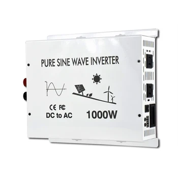 1000w Pure Sine Wave Power Inverter Controller Car Charger LED display Battery Off-grid Solar DC 12V 24V 48V to AC 120V 220V
1000w Pure Sine Wave Power Inverter Controller Car Charger LED display Battery Off-grid Solar DC 12V 24V 48V to AC 120V 220V