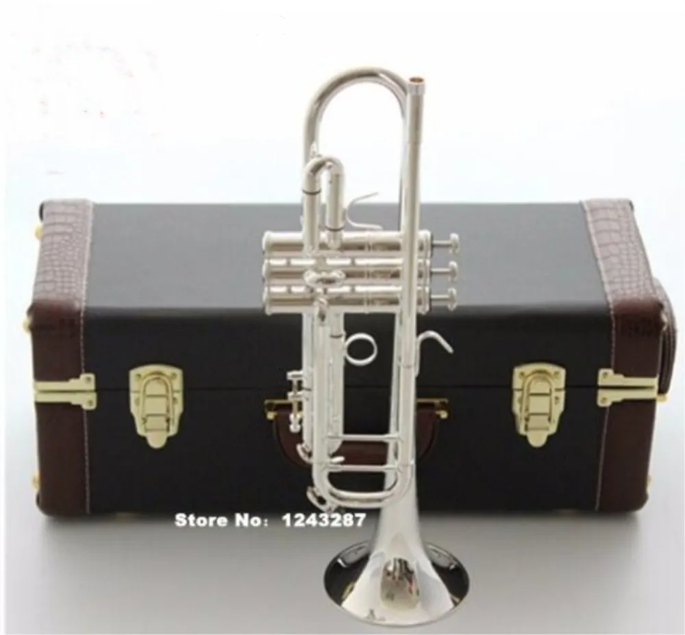 New Genuine Americano Top trumpet gold and silver plated silver AB 190S small Musical instruments Playing professional
New Genuine Americano Top trumpet gold and silver plated silver AB 190S small Musical instruments Playing professional