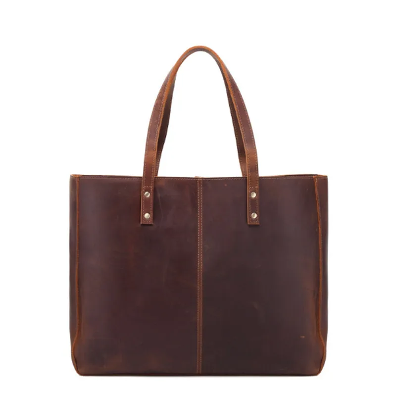 Europe and the United States retro hand-Crackle large-capacity handbag horizontal Tote bag handbags leather bag
Europe and the United States retro hand-Crackle large-capacity handbag horizontal Tote bag handbags leather bag
