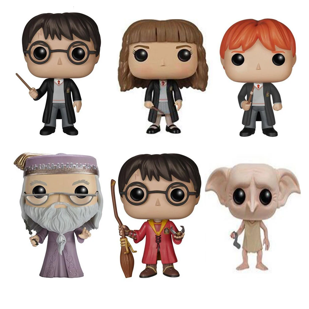 Movie Magic Hermione Ron Dobby Luna Characters with retail Package 10cm Vinyl Doll Figure Collection Model Toys
Movie Magic Hermione Ron Dobby Luna Characters with retail Package 10cm Vinyl Doll Figure Collection Model Toys