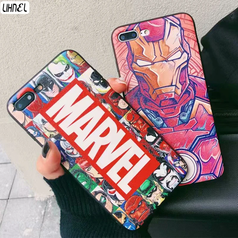 TPU Case for iPhone XR Marvel Hero Ironman Case for iPhone X XS Max XR 6 6S Plus 7 7Plus 8 8Plus Silicone etui Coque Fundas Capa
TPU Case for iPhone XR Marvel Hero Ironman Case for iPhone X XS Max XR 6 6S Plus 7 7Plus 8 8Plus Silicone etui Coque Fundas Capa