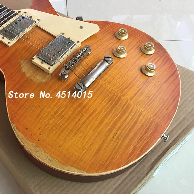 High-quality retro old electric guitar, hand carved, hand visit old free shippingsending pictures can build custom electric guit
High-quality retro old electric guitar, hand carved, hand visit old free shippingsending pictures can build custom electric guit