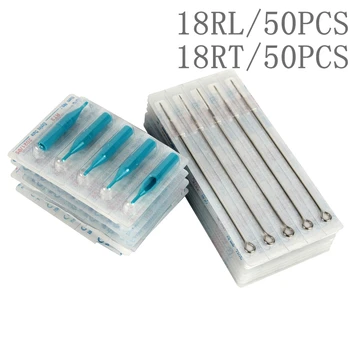 (18RL+18RT) 50 PCS Disposable Sterile Tattoo Needle+50PCS Blue Disposable Tattoo tips 18RL & Plastic Tattoo Tips 18RT Combo
(18RL+18RT) 50 PCS Disposable Sterile Tattoo Needle+50PCS Blue Disposable Tattoo tips 18RL & Plastic Tattoo Tips 18RT Combo