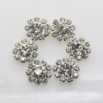 New 10pcs/set 12mm Silver Round Diamond Button Flatback Buttons Crystal for Wedding Bouquet Child Hair Ribbon Decorative
New 10pcs/set 12mm Silver Round Diamond Button Flatback Buttons Crystal for Wedding Bouquet Child Hair Ribbon Decorative