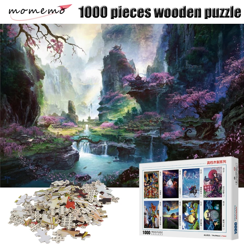 MOMEMO 50CM*75CM Mountain 1000 Pieces Wooden Puzzle Adults Landscape Figure Puzzle Assembling Toys 1000 Pieces Puzzle Game Toys
MOMEMO 50CM*75CM Mountain 1000 Pieces Wooden Puzzle Adults Landscape Figure Puzzle Assembling Toys 1000 Pieces Puzzle Game Toys