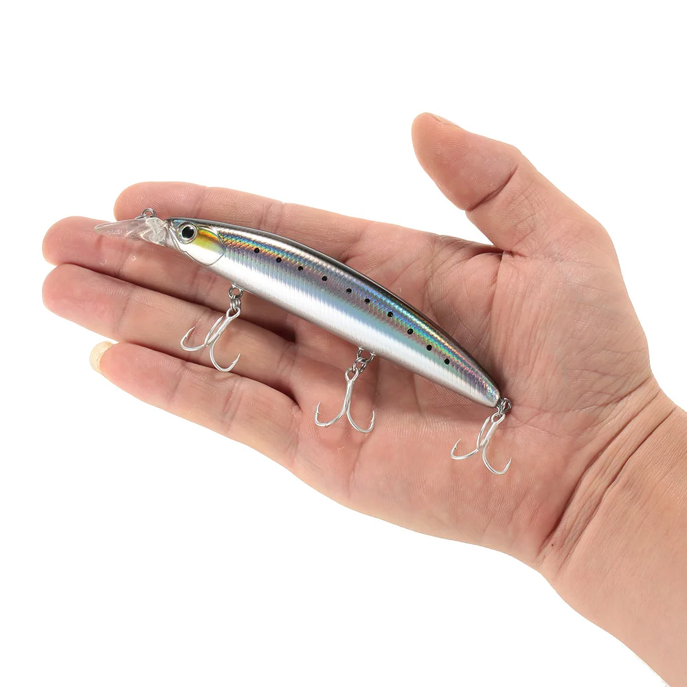 Sinking Minnow Fishing Lures Bait Hooks Bass Tackle Fishing Accessories 11cm 3D Lures For Fishing
Sinking Minnow Fishing Lures Bait Hooks Bass Tackle Fishing Accessories 11cm 3D Lures For Fishing