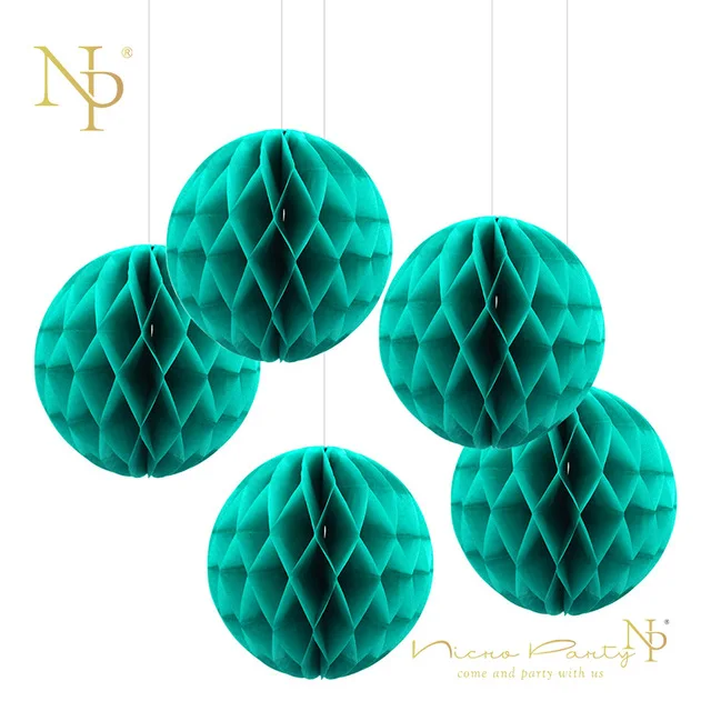 Nicro 3Pcs/ Lot 8 Inches Peacock Blue Hanging Honeycomb Ball New Year Birthday Party Decoration Baby Shower
Nicro 3Pcs/ Lot 8 Inches Peacock Blue Hanging Honeycomb Ball New Year Birthday Party Decoration Baby Shower