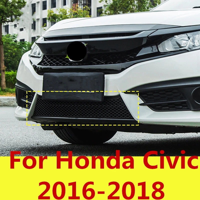 Medium net patch dedicated front bumper under the net decoration car Accessories For Honda Civic 2016-2018 10th Gen Sedan
Medium net patch dedicated front bumper under the net decoration car Accessories For Honda Civic 2016-2018 10th Gen Sedan