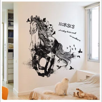 Wall Sticker Removable Running Horse Decals Home Decoration Mural for Living Room Sofa Background Dropshipping FAS
Wall Sticker Removable Running Horse Decals Home Decoration Mural for Living Room Sofa Background Dropshipping FAS