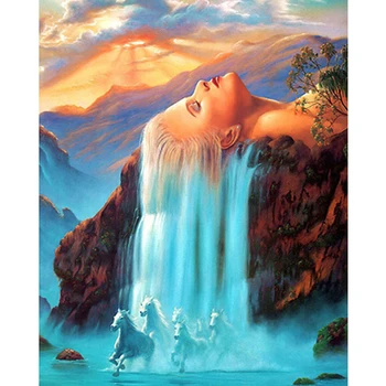 100% Full DIY 5D Drill Scenery Mosaic Diamond Embroidery Patterns Waterfall Landscape Diamond Painting Cross Stitch Wall Decor
100% Full DIY 5D Drill Scenery Mosaic Diamond Embroidery Patterns Waterfall Landscape Diamond Painting Cross Stitch Wall Decor