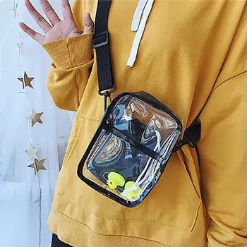 2019 Fashion Creative PVC Transparent Bag For Women Clear Shoulder Bag Cell Phone Pocket Messenger Bags Crossbody Bag
2019 Fashion Creative PVC Transparent Bag For Women Clear Shoulder Bag Cell Phone Pocket Messenger Bags Crossbody Bag