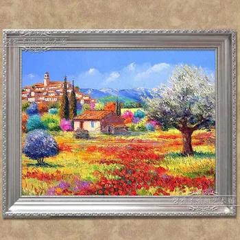 Colorful 100%Handmade Modern Winter Purple Lavendar Garden Oil Painting On Canvas Art Pictures For Room Decor Wall Paintings 
Colorful 100%Handmade Modern Winter Purple Lavendar Garden Oil Painting On Canvas Art Pictures For Room Decor Wall Paintings
