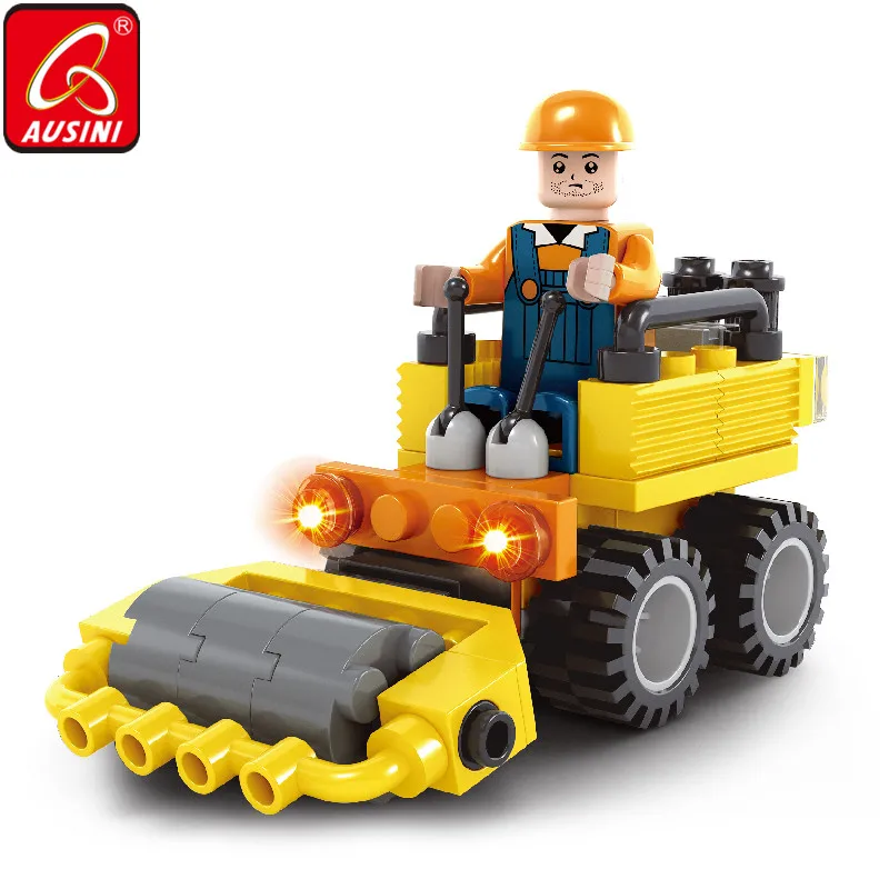 AUSINI Constructor City Building Blocks Road Roller Brick Truck Engineering Vehicle Car Designer Toys for Children Birthday Gift
AUSINI Constructor City Building Blocks Road Roller Brick Truck Engineering Vehicle Car Designer Toys for Children Birthday Gift