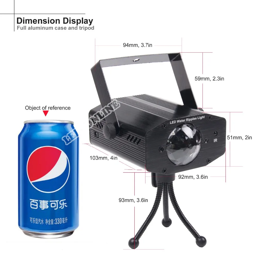 Dimension display