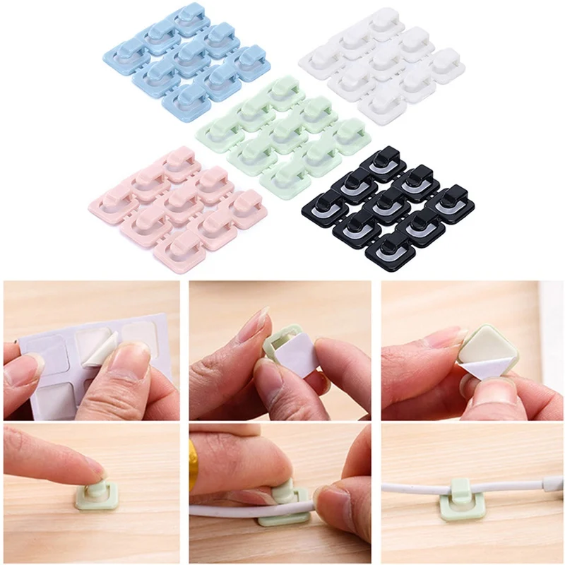18Pcs/Set Car Wire Clip USB Cable Sticker Fixed Clamp Clips Fastener Charger Clasp Retaining In Auto Accessories Holder
18Pcs/Set Car Wire Clip USB Cable Sticker Fixed Clamp Clips Fastener Charger Clasp Retaining In Auto Accessories Holder