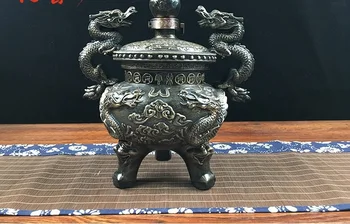 Creative Wine Tank Jingdezhen Ceramic Art Wine Bottle Imitating Gulong Ding Wine Tank Wine Utensils Erlong Drama Pearl Home Deco
Creative Wine Tank Jingdezhen Ceramic Art Wine Bottle Imitating Gulong Ding Wine Tank Wine Utensils Erlong Drama Pearl Home Deco