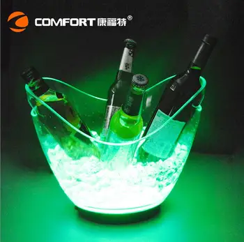 4L Waterproof Plastic LED Ice Bucket Color Changing Bars Nightclubs LED Light Up Champagne Beer Bucket Bars Night Party 5pieces
4L Waterproof Plastic LED Ice Bucket Color Changing Bars Nightclubs LED Light Up Champagne Beer Bucket Bars Night Party 5pieces