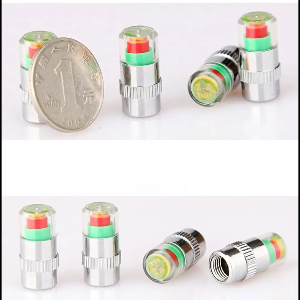 Valve Stem Caps for Car/Anti-Theft Tire Pressure Monitor Sensor Indicator with Solid Brass Hardware 3 Color Eye Alert
Valve Stem Caps for Car/Anti-Theft Tire Pressure Monitor Sensor Indicator with Solid Brass Hardware 3 Color Eye Alert