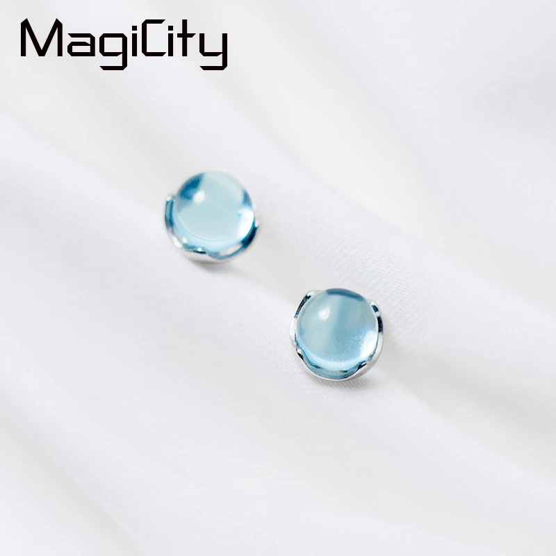 2018 New Luxury 925 Sterling Silver Stud Earrings For Women Girls Light Blue Stone Jewelry Charm Gifts Boucle D'oreille Female
2018 New Luxury 925 Sterling Silver Stud Earrings For Women Girls Light Blue Stone Jewelry Charm Gifts Boucle D'oreille Female