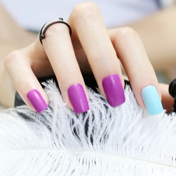 48pcs The new fashion Long section Square head candy false nails decoration powder complexion Mixed color H27-5
48pcs The new fashion Long section Square head candy false nails decoration powder complexion Mixed color H27-5