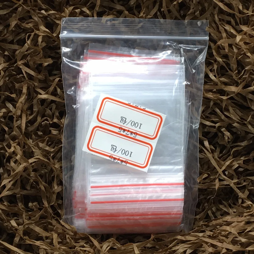 5*7CM Top Selling 100Pcs Transparent Food Phone Card Valve Hermetic Bag Zip Lock Plastic Gift Packaging Bags For Necklace
5*7CM Top Selling 100Pcs Transparent Food Phone Card Valve Hermetic Bag Zip Lock Plastic Gift Packaging Bags For Necklace