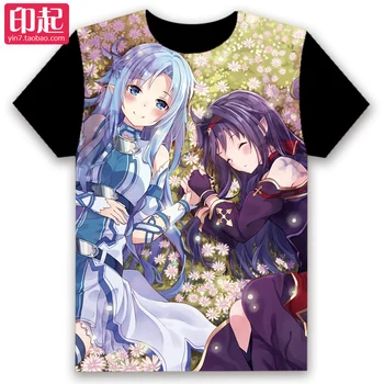 Anime Sword Art Online Cosplay Fashion casual men and women Full-color T-shirt
Anime Sword Art Online Cosplay Fashion casual men and women Full-color T-shirt