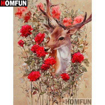 HOMFUN Full Square/Round Drill 5D DIY Diamond Painting "Flower deer" Embroidery Cross Stitch 5D Home Decor Gift A13846
HOMFUN Full Square/Round Drill 5D DIY Diamond Painting "Flower deer" Embroidery Cross Stitch 5D Home Decor Gift A13846