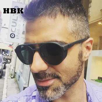 HBK Retro Steampunk Sunglasses 2019 Vintage Round Shield Steam Punk Metal Sun Glasses Brand Designer Men Women Goggles Oculos
HBK Retro Steampunk Sunglasses 2019 Vintage Round Shield Steam Punk Metal Sun Glasses Brand Designer Men Women Goggles Oculos