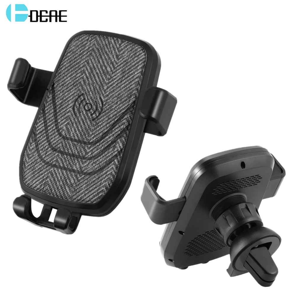 DCAE 10W Fast Wireless Car Charger Holder for iPhone XS Max XR X 8 Samsung S9 S8 QI Charging Quick Charge Car Mount Phone Holder
DCAE 10W Fast Wireless Car Charger Holder for iPhone XS Max XR X 8 Samsung S9 S8 QI Charging Quick Charge Car Mount Phone Holder