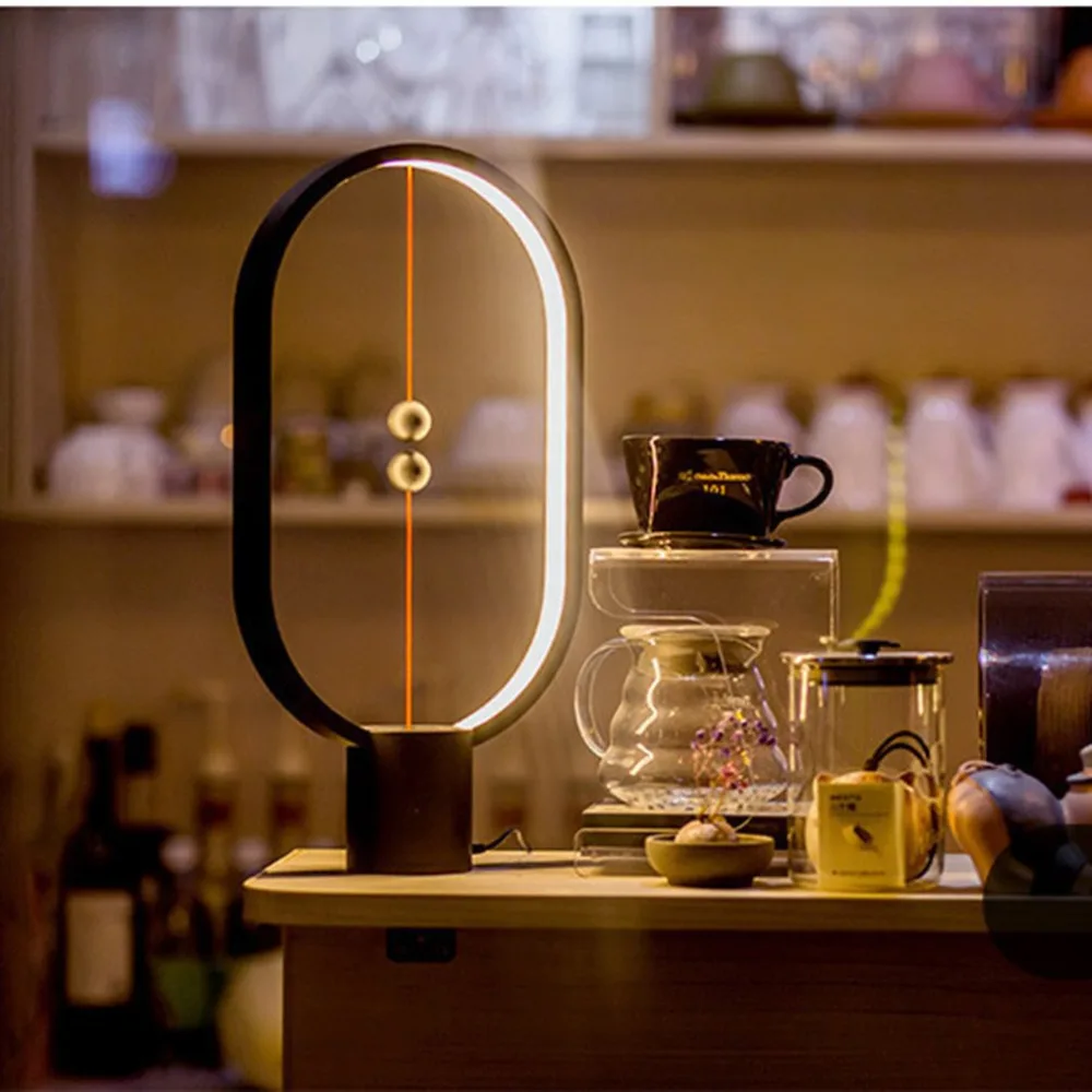 Magnetic Lamp Balance Lighting Lights LED Ellipse Desk Lamp Magic Floating Balls Switch USB Powered Lamps dropshipping
Magnetic Lamp Balance Lighting Lights LED Ellipse Desk Lamp Magic Floating Balls Switch USB Powered Lamps dropshipping