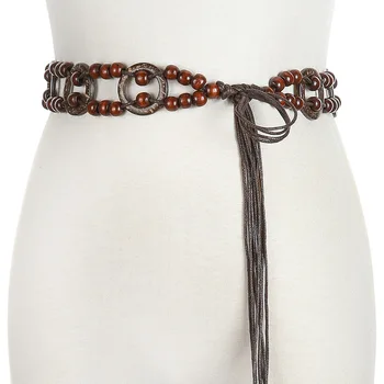 Bohemian Weave Rope Belt For Women Boho Hand Made Personality Beads Lady Creative Design Waist Belts Cinturon Mujer BZ83
Bohemian Weave Rope Belt For Women Boho Hand Made Personality Beads Lady Creative Design Waist Belts Cinturon Mujer BZ83