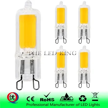 Dimmable LED G4 G9 Light Bulbs 6W 9W COB Glass LED Lamps Replace 40W 60W Halogen Bulb for Pendant Lighting Fixture Chandeliers
Dimmable LED G4 G9 Light Bulbs 6W 9W COB Glass LED Lamps Replace 40W 60W Halogen Bulb for Pendant Lighting Fixture Chandeliers
