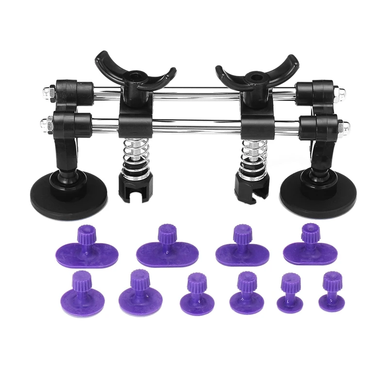 11Pcs Auto Body Repair Tool Kit, Car With Double Pole Bridge Dent Puller Bridge Auto Body Panel Lifter Straightening Dents Too
11Pcs Auto Body Repair Tool Kit, Car With Double Pole Bridge Dent Puller Bridge Auto Body Panel Lifter Straightening Dents Too