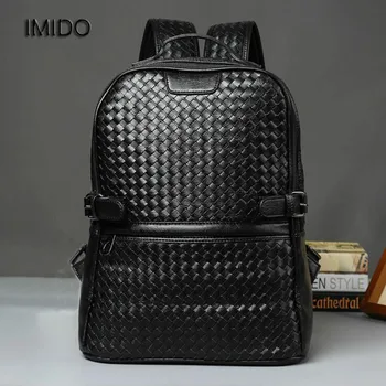 IMIDO Brand Designer Backpack Men High Quality pu Leather Bag for Teenager School Shoulder Daypacks Mochila Male Black SLD108
IMIDO Brand Designer Backpack Men High Quality pu Leather Bag for Teenager School Shoulder Daypacks Mochila Male Black SLD108