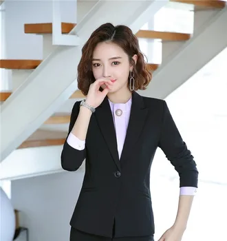 2019 Autumn Winter Formal OL Styles Women Blazers Long Sleeve Jackets Coat Elegant Office Ladies Outwear Tops Blaser Clothes
2019 Autumn Winter Formal OL Styles Women Blazers Long Sleeve Jackets Coat Elegant Office Ladies Outwear Tops Blaser Clothes