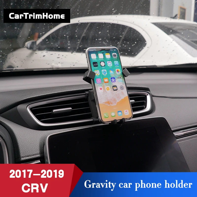 C-RV автомобильные аксессуары держатель телефона для Хонда сrv 2017 2018 2019 вращения