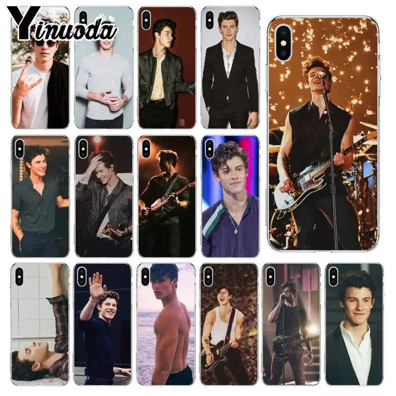 Yinuoda Shawn Mendes Transparent TPU Soft Silicone Phone Cover for Apple iPhone 8 7 6 6S Plus X XS MAX 5 5S SE XR Cellphones
Yinuoda Shawn Mendes Transparent TPU Soft Silicone Phone Cover for Apple iPhone 8 7 6 6S Plus X XS MAX 5 5S SE XR Cellphones